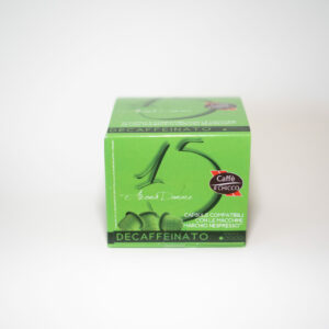 Scatola Capsule n. 15 Compatibili Nespresso Decaffeinato